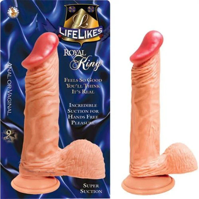 Lifelike Flesh Royal King 9" - MyPleasure