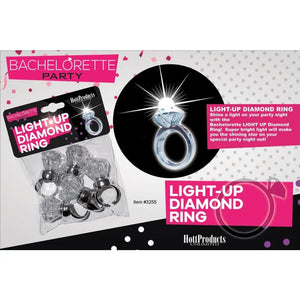 Light Up Diamond Ring 5 Pk - MyPleasure
