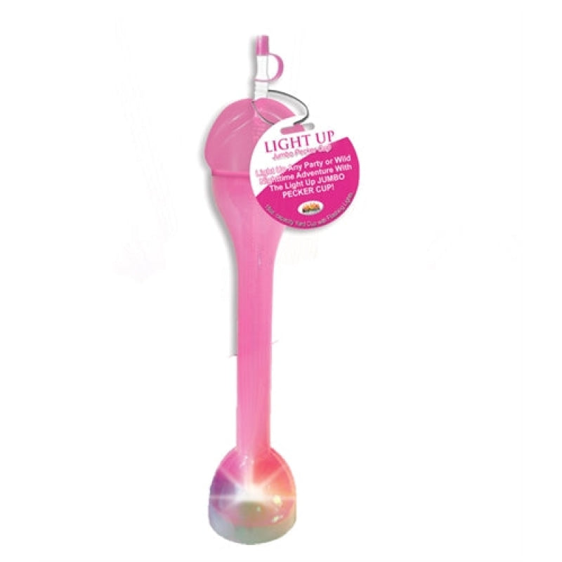 Light Up Jumbo Pecker Cup