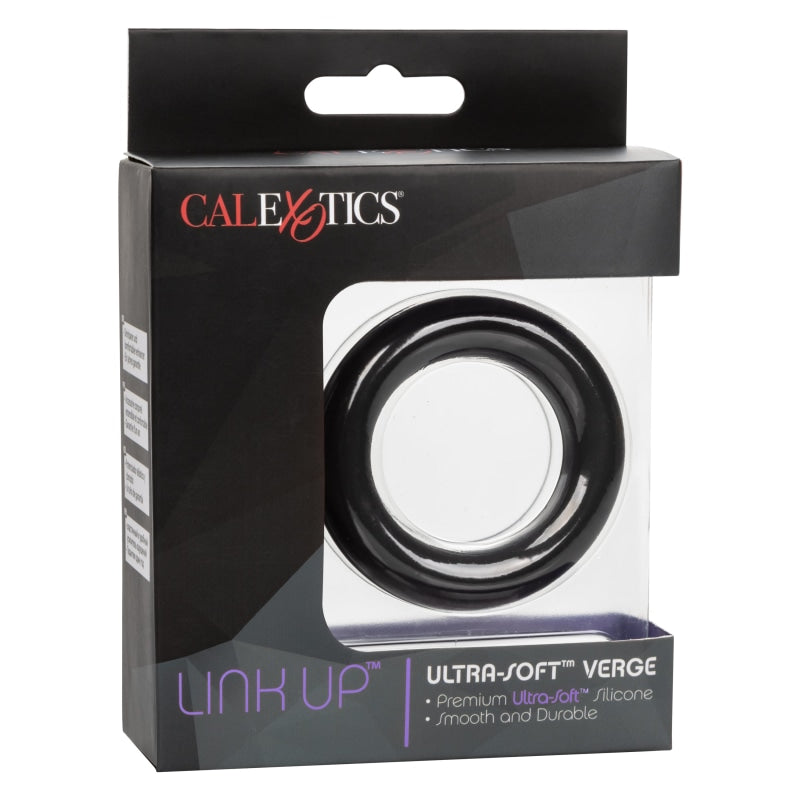 Link Up Ultra-Soft Verge - Black - Cockrings