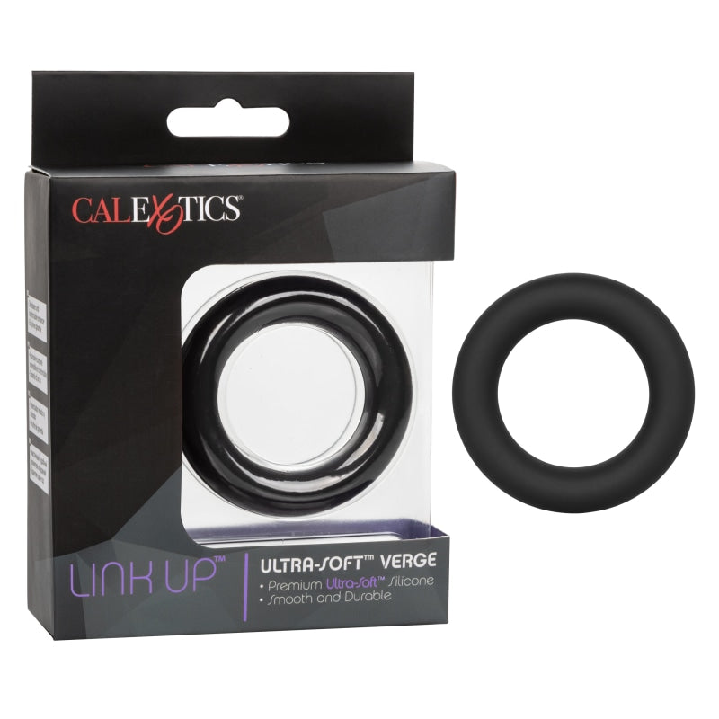 Link Up Ultra-Soft Verge - Black - Cockrings