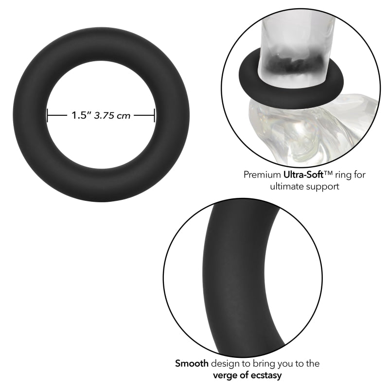 Link Up Ultra-Soft Verge - Black - Cockrings