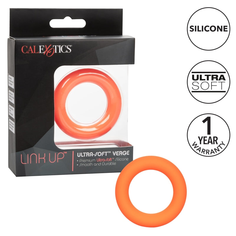 Link Up Ultra-Soft Verge - Orange - Cockrings