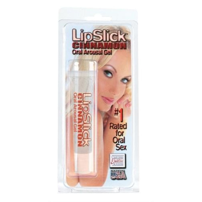 Lipslick Cinnamon Oral Arousal Gel - Clear Edible Warm and Tingly