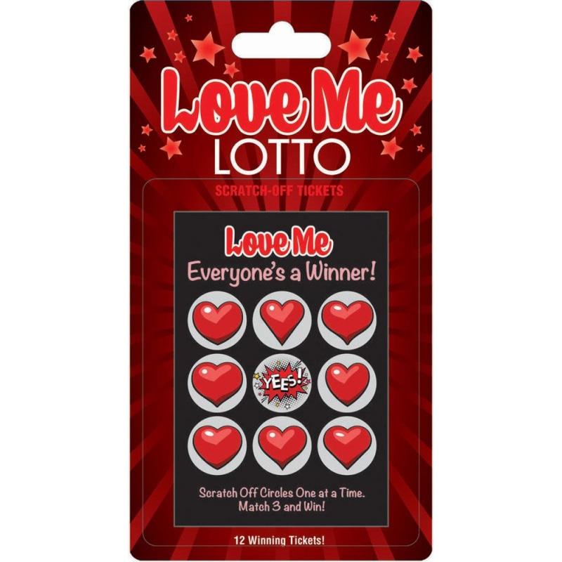 Love Me Lotto 12 Winning Tickets! - Games