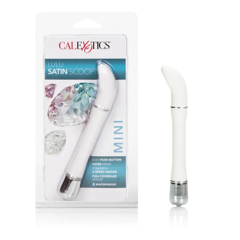 Lulu Satin Scoop Vibe - White - MyPleasure