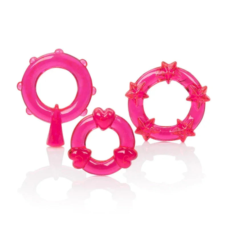 Magic C-Rings - Red - MyPleasure