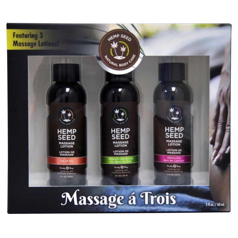 Massage a Trois - Massage Lotion 3 Pack EB-MLMT003