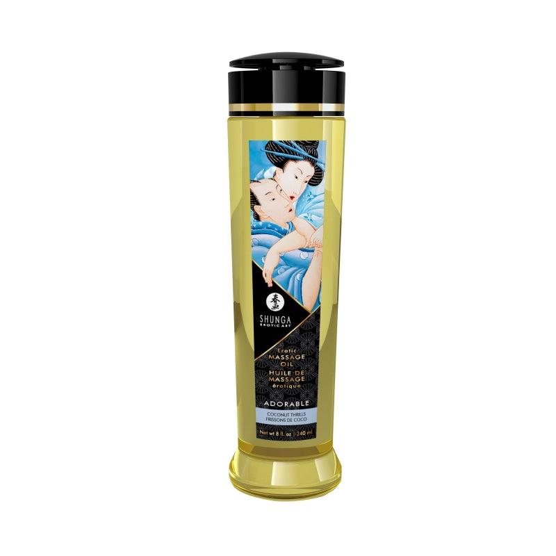 Massage Oils - Adorable - 8 Fl. Oz. - Lubricants Creams & Glides