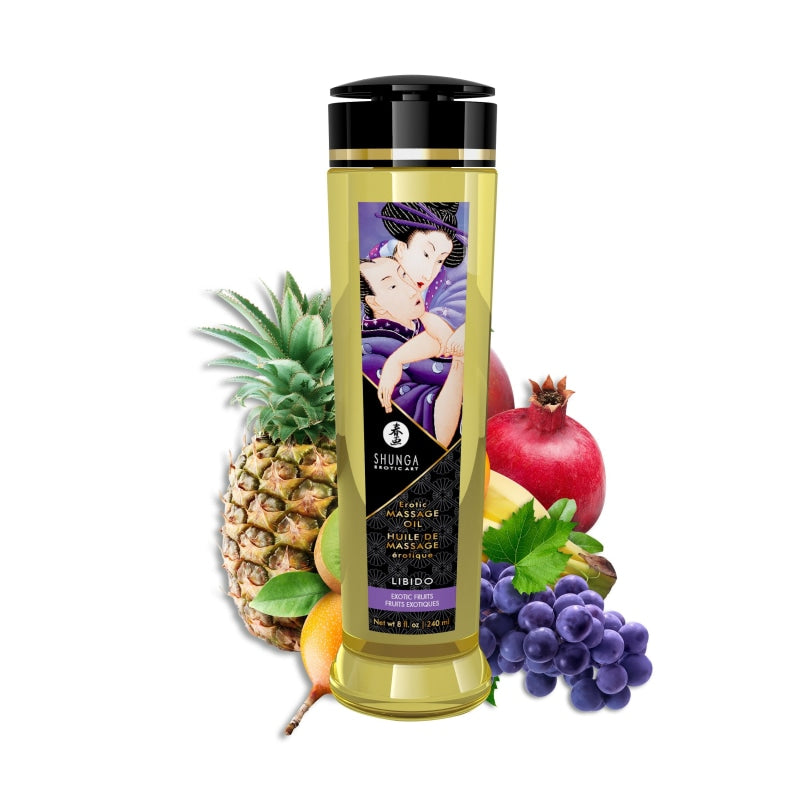 Massage Oils - Libido - 8 Fl. Oz. - Lubricants Creams & Glides
