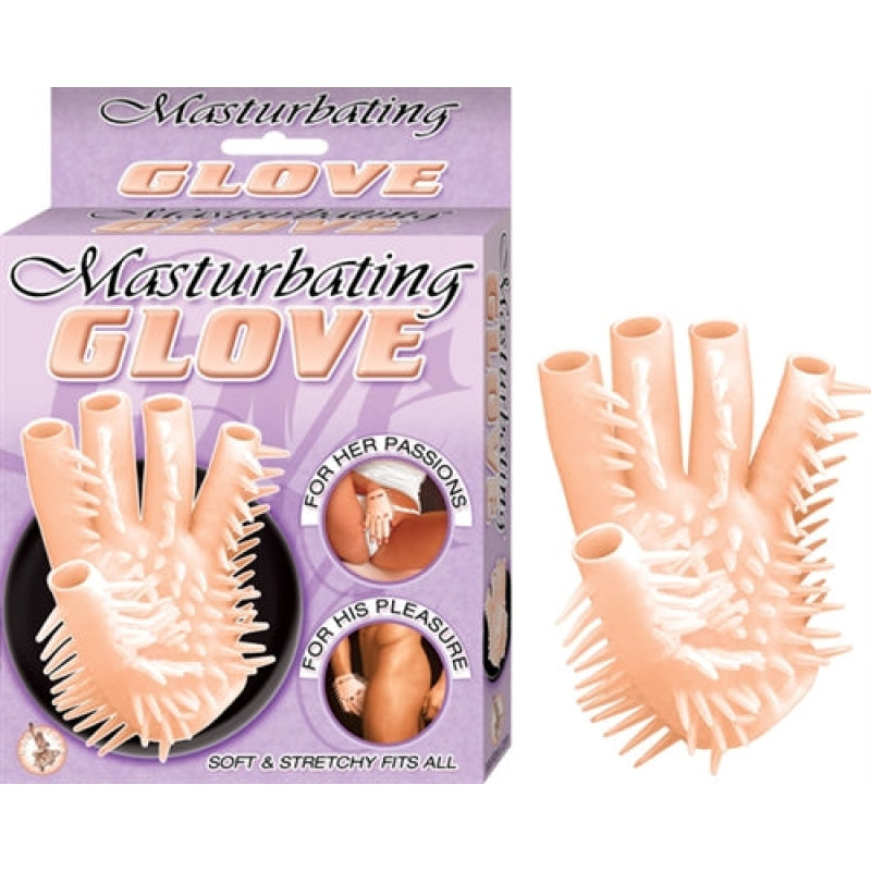 Masturbating  Glove - Flesh