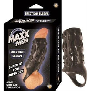 Maxx Men Erection Sleeve - Black - MyPleasure