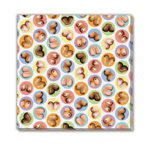 Mini Boobs Napkins 8 Pack - MyPleasure