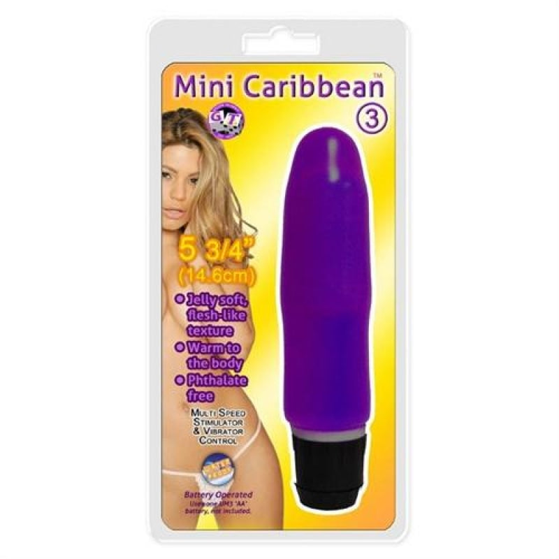 Mini Caribbean - 3 Smooth - Purple GT198-3