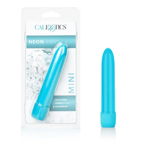 Mini Neon Multi-Speed Vibe 4.5 Inches - Blue - MyPleasure