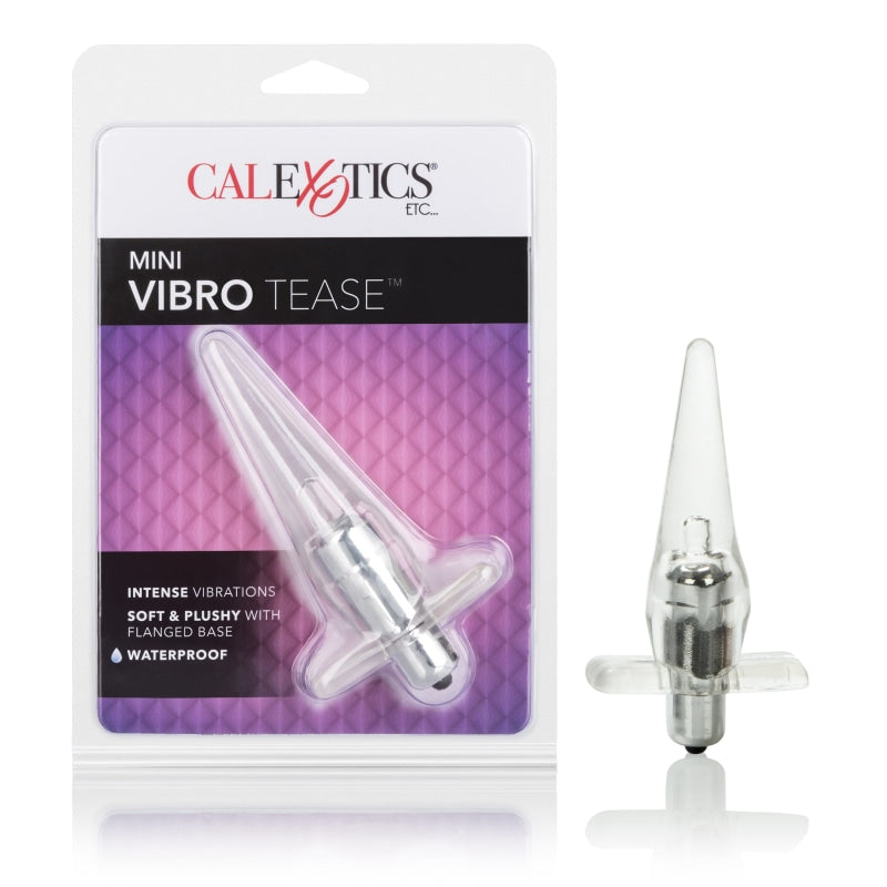 Mini Vibro Tease Slender Probe - Clear