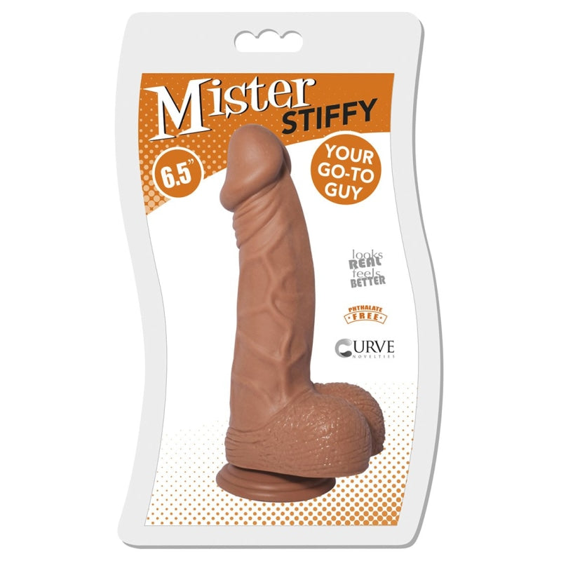 Mister Stiffy - 6.5 Caramel - Dildos & Dongs