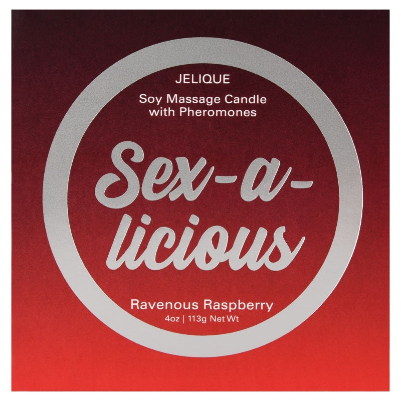 Mood Candle - Sex-a-Licious - Ravenous Raspberry - 4 Oz. Jar - Candles