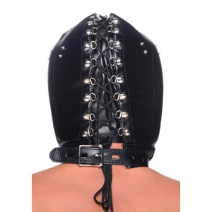 Muzzled Universal BDSM Hood With Removable Muzzle - MyPleasure