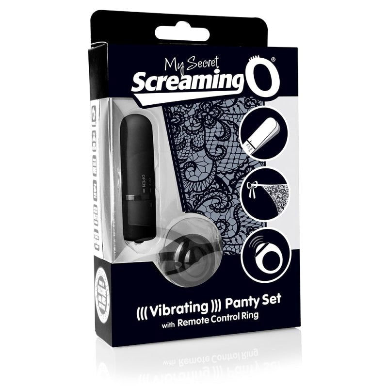 My Secret Screaming O Panty Vibe - Black - Each