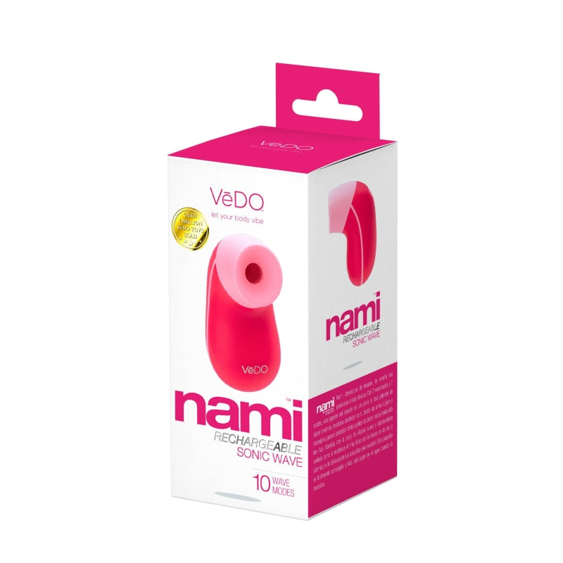 Nami Rechargeable Sonic Vibe - Foxy Pink - Vibrators