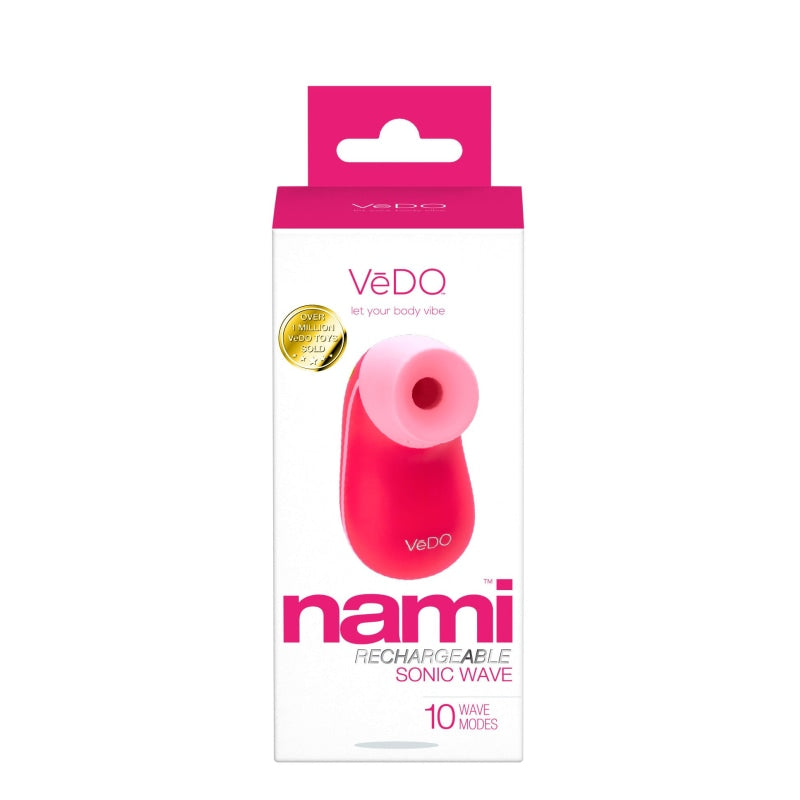 Nami Rechargeable Sonic Vibe - Foxy Pink - Vibrators