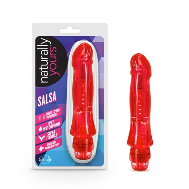 Naturally Yours - Salsa - Red - Vibrators