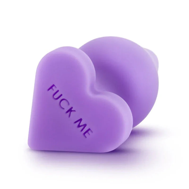 Naughtier Candy Hearts - Fuck Me - Purple - MyPleasure
