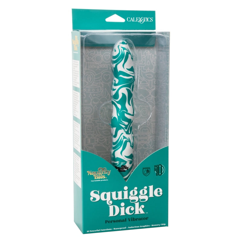 Naughty Bits Squiggle Dick Personal Vibrator - Vibrators Novelty Vibrators Vibrators Wireless Vibrators