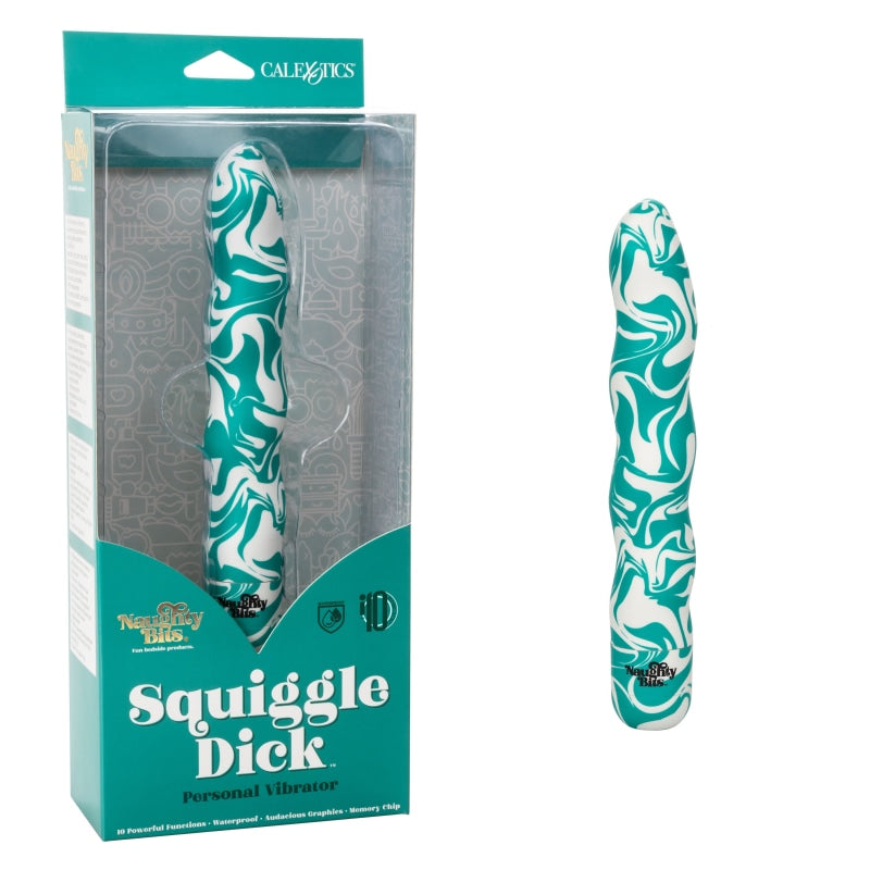 Naughty Bits Squiggle Dick Personal Vibrator - Vibrators Novelty Vibrators Vibrators Wireless Vibrators