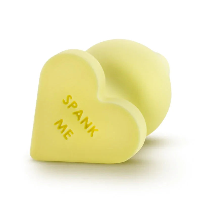 Naughty Candy Heart - Spank Me - Yellow - MyPleasure