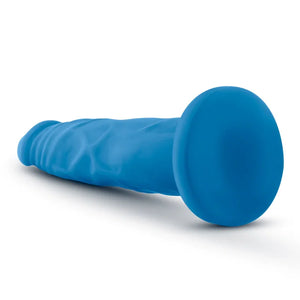 Neo - 7 .5 Inch Dual Density Cock - Neon Blue - MyPleasure