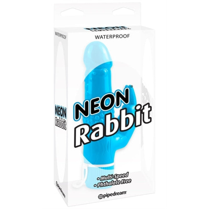 Neon Luv Touch Rabbit Vibe - Blue