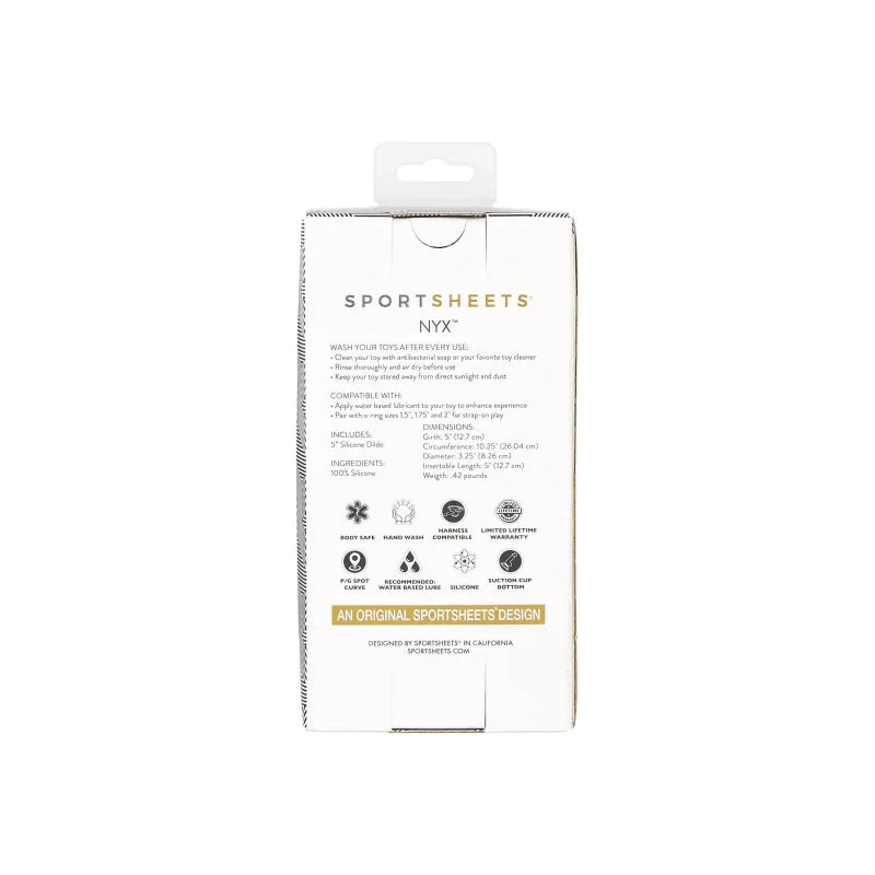 Nexus Collection - Nyx - 5 Inch Silicone Dildo - MyPleasure