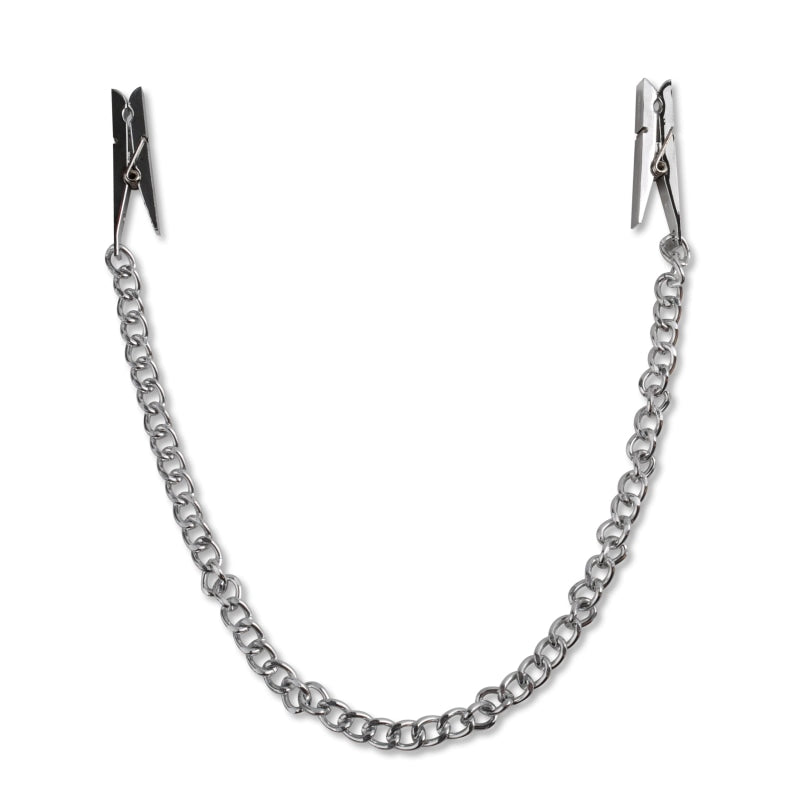 Nipple Chain Clips - Silver