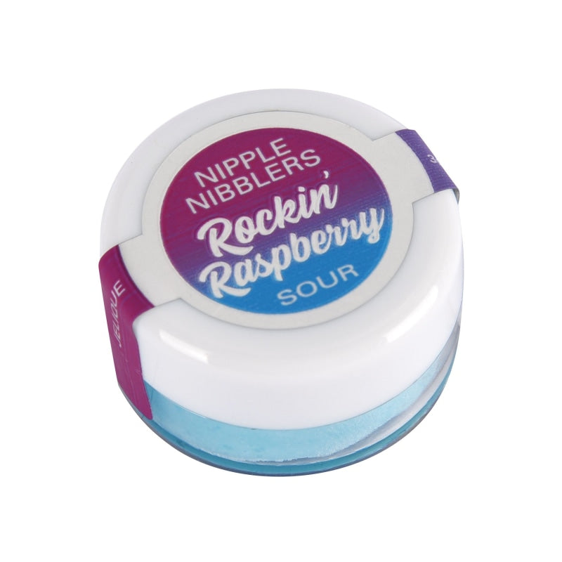 Nipple Nibbler Sour Pleasure Balm Rockin’ Raspberry - 3 G Jar - Nipple Stimulators