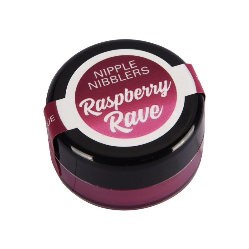 Nipple Nibblers Tingle Balm - Raspberry Rave - 3gm Jar - Nipple Stimulators