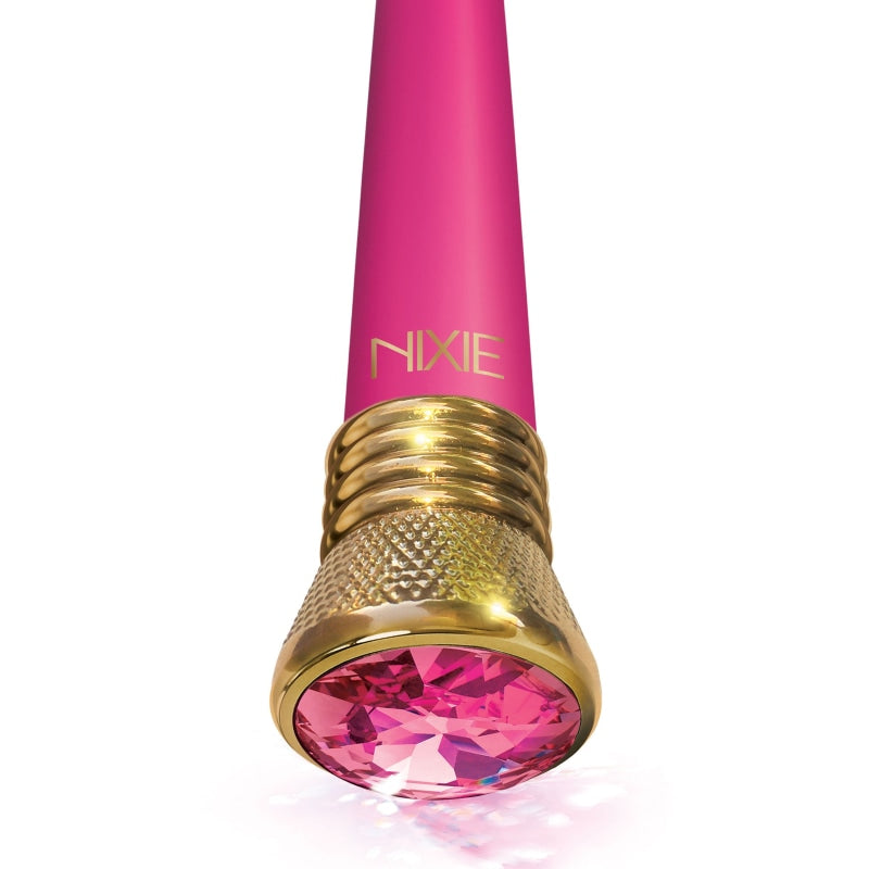 Nixie Jewel Satin G Spot Vibe 10 Function - Pink Tourmaline - Vibrators