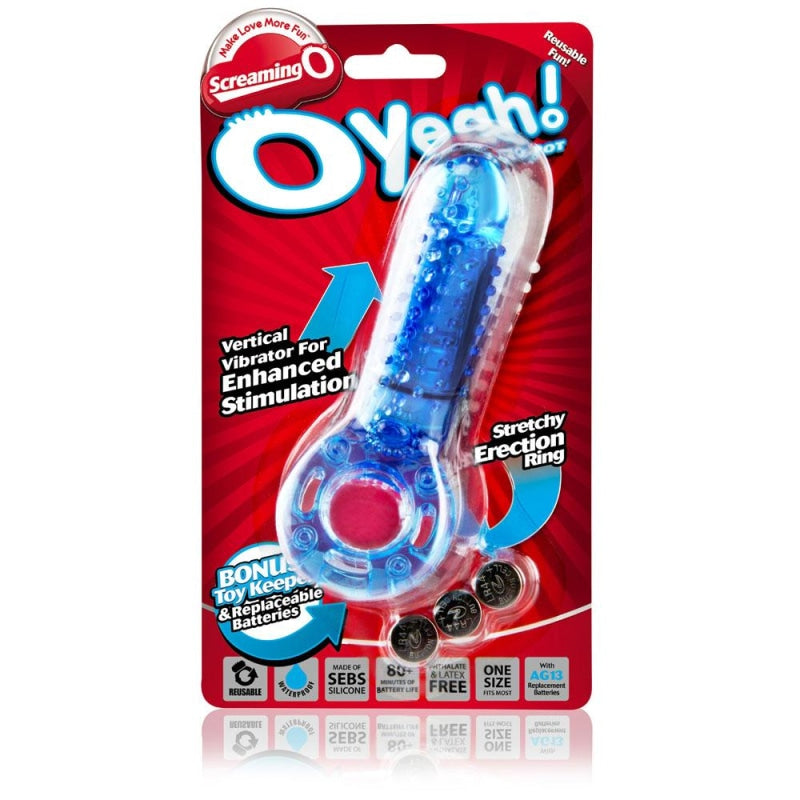 O Yeah - Blue - Each - Cockrings