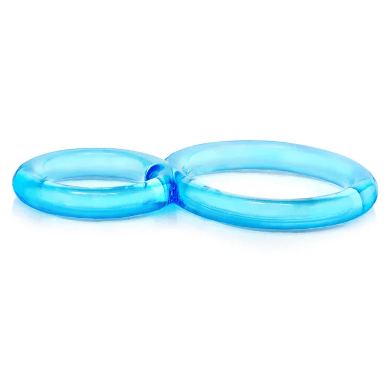 Ofinity Double Ring - Blue - MyPleasure