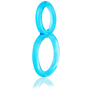 Ofinity Double Ring - Blue - MyPleasure