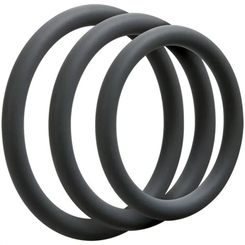 Optimale 3 Ring Set - Thin - Slate - MyPleasure