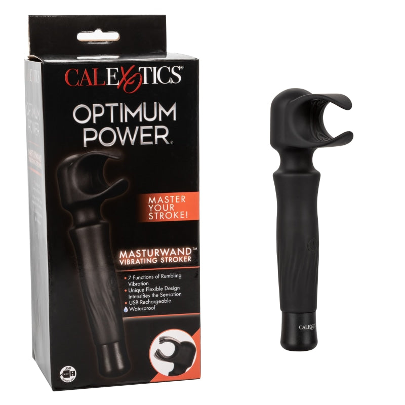 Optimum Power Masturwand Vibrating Stroker - Masturbation Aids for Males