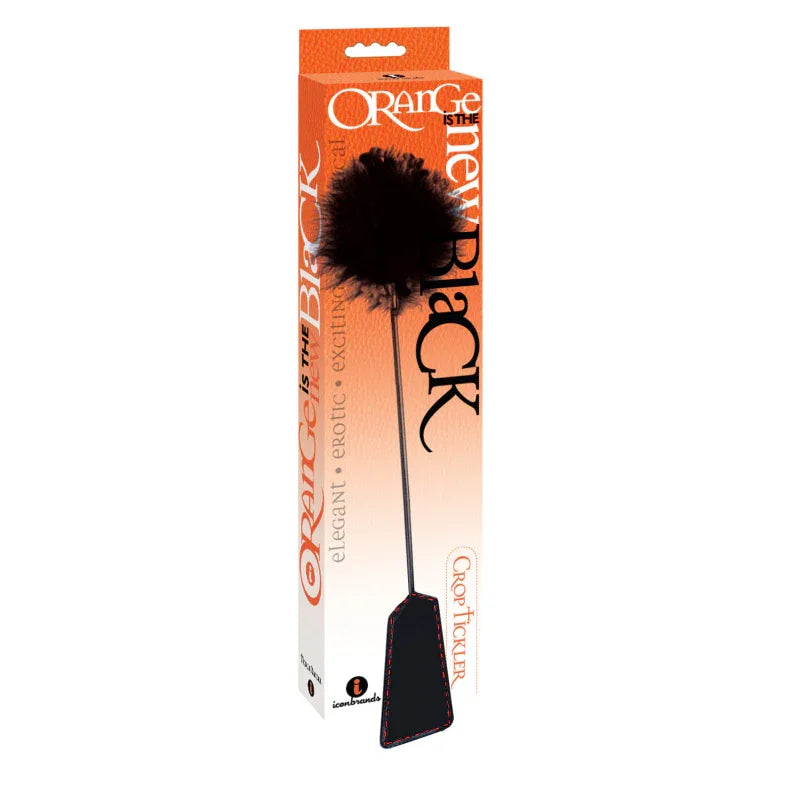 Orange Is the New Black Riding Crop and Tickler - MyPleasure