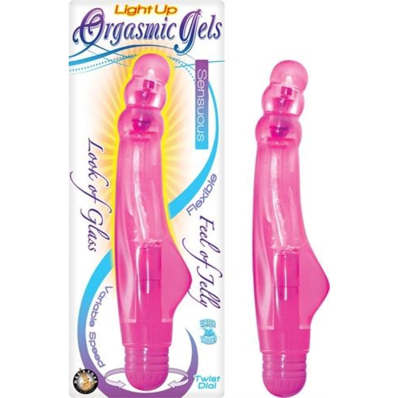 Orgasmic Gels Light Up Sensuous - Pink NW2411-1