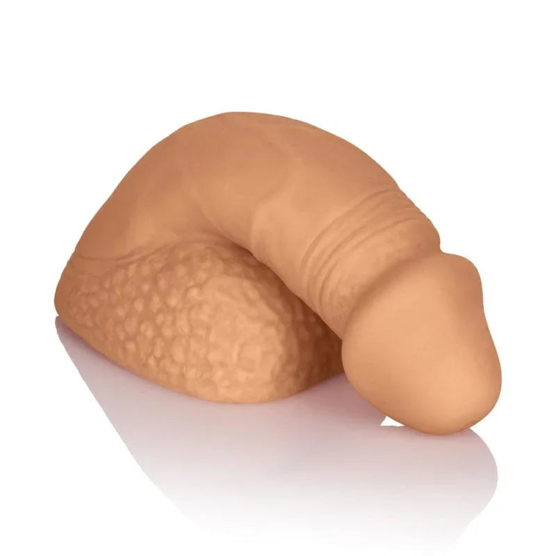 Packer Gear 4" Silicone Packing Penis - Tan - MyPleasure