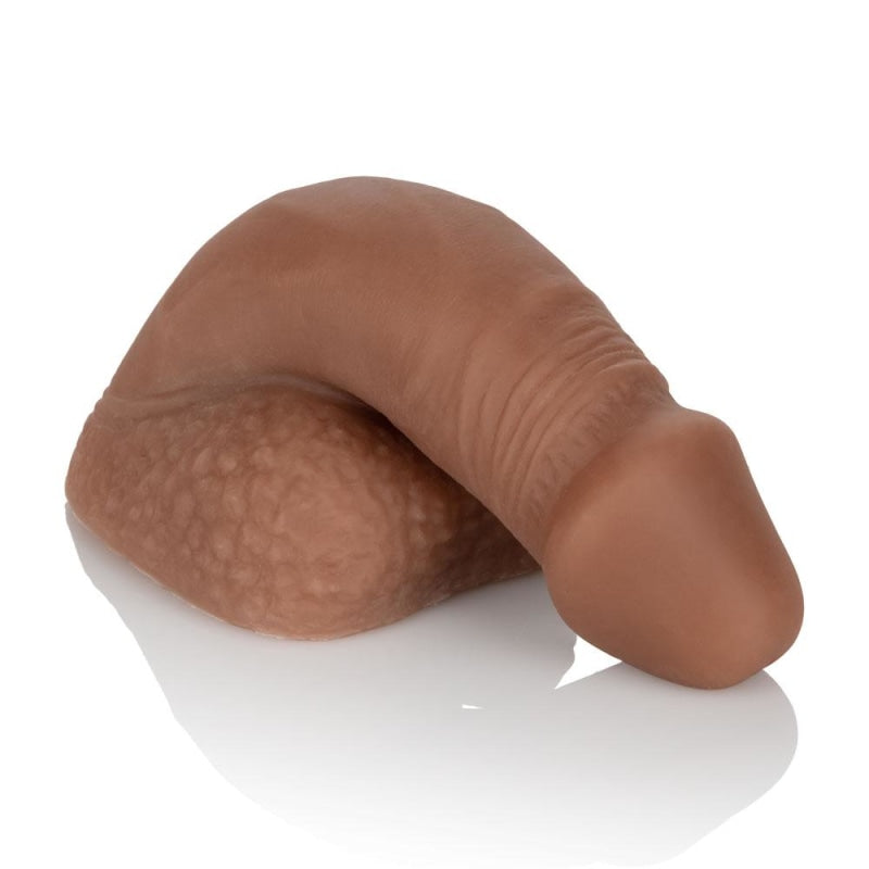 Packer Gear 5" Silicone Packing Penis - Brown