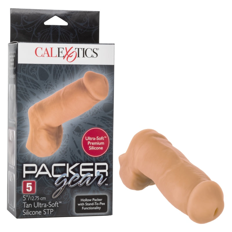 Packer Gear 5/12.75 Cm Ultra-Soft Silicone Stp - Tan - Dildos & Dongs