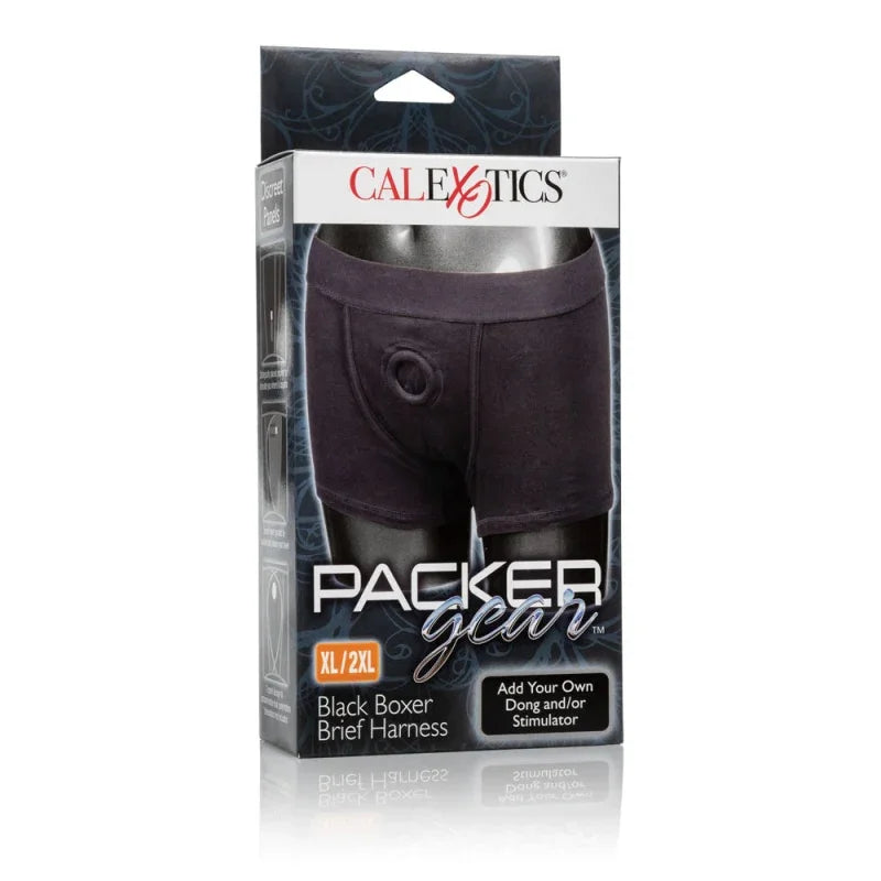Packer Gear Black Boxer Brief Harness Xl/2xl - MyPleasure