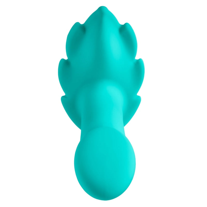 Partner Panty Leaf Vibrator With Remote Control - Teal - Vibrators